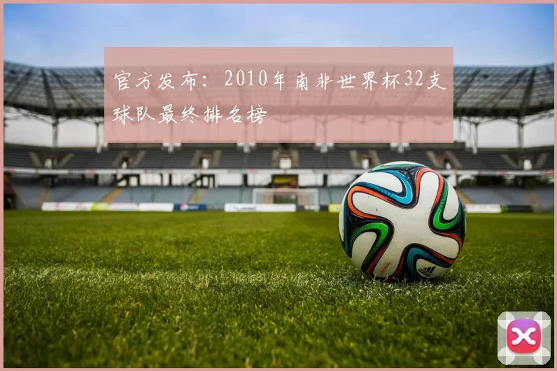 官方发布:2010年南非世界杯32支球队最终排名榜